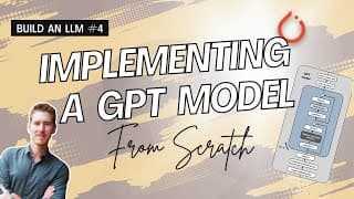 Build an LLM from Scratch 4: Implementing a GPT model from Scratch To Generate Text
