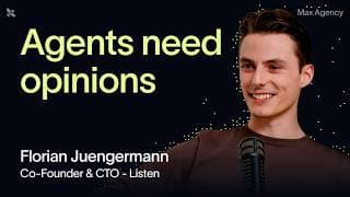 How Listen builds AI Agents that review their own work | Florian Juengermann, CTO