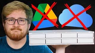 Paying for Cloud Storage is Dumb - UNAS Pro 8