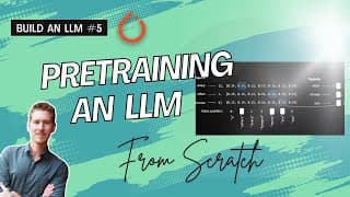 Build an LLM from Scratch 5: Pretraining on Unlabeled Data