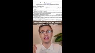Unlock Your Potential: The Resume Strategy for Six-Figure AI Roles!
