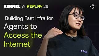 Kernal.sh @ Replay 2026 | Lessons Learned from Building Fast Infra for Agents to Access the Internet