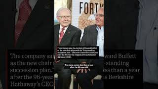Billionaire Warren Buffett Steps Down As Berkshire Hathaway Chair