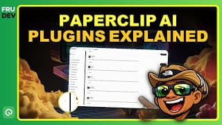 Paperclip AI Plugins Explained — Tortuga, Aperture, and Clonet Demo 🔌