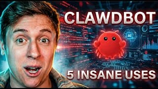 5 insane ClawdBot uses cases you need to do immediately