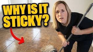 Why Floors Feel Sticky After Mopping (How To Fix It)