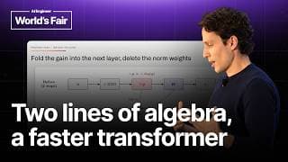 Weight Folding, CUDA Streams, and the Bug That Made My Model Speak Backwards — Filip Makraduli