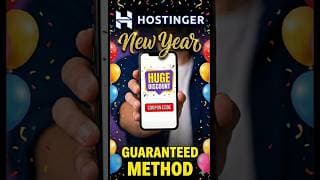 Hostinger New Year Discount 2026 🔥 Save Up to 85% (Best Method Revealed)