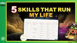 🤖 My Complete AI System Revealed: 5 Skills Framework for Personal AI Orchestration