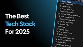 The best tech stack for 2025 and why you should use it