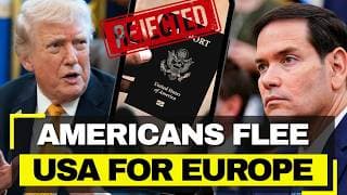 USA Exodus ACCELERATES - 180,000 Americans Flee to Europe, Citizenship Renunciations DOUBLE