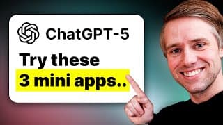 How to build AI mini-apps with ChatGPT-5 and Claude in 10 Minutes