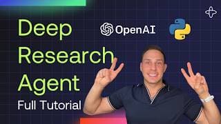 Build a Deep Research Agent | Python, OpenAI, Temporal