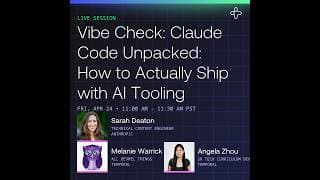 Vibe Check: Claude Code Unpacked: How to Actually Ship with AI Tooling