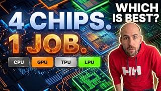 Matrix Multiplication Wars: CPU vs GPU vs TPU vs LPU