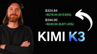 How Kimi K3 CRUSHED Polymarket With a 6,871% Return