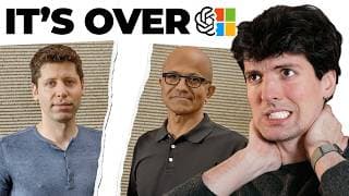 Microsoft and OpenAI break up (Amazon is pumped)