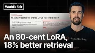 Large clusters for small models — Daniel Svonava, Superlinked