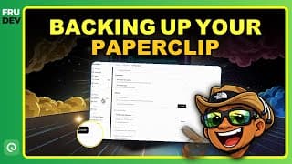 Backing Up Your Paperclip Instance and Vault — Don't Skip This 🔒