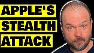 no one saw what APPLE just did...