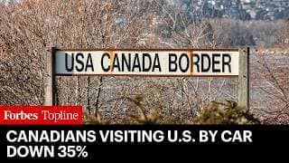 Canadians Visiting U.S. By Car Down 35% In 2 Years