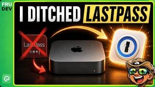 1Password CLI is INSANE for AI Agents (Why I Switched from LastPass) | Prevail.sh