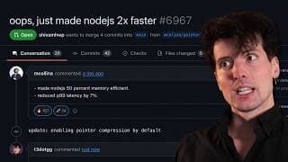 They cut Node.js Memory in half 👀