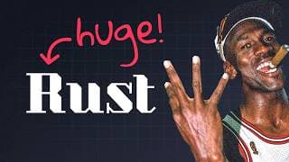 Rust is quietly taking over...