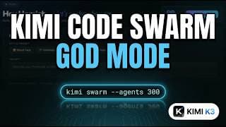 Moonshot AI COOKED: Kimi K3 Code Swarm is ABSOLUTELY INSANE
