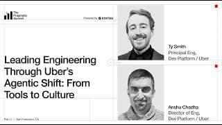 Uber: Leading engineering through an agentic shift - The Pragmatic Summit