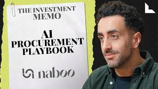 The Future of Procurement Is AI | Maxime Eduardo, Naboo