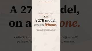 The 1-Bit Trick That Makes Giant Models Tiny #ai #tech #shorts