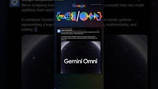 Google I/O 2026 - What Can Gemini Omni Flash Do? (Good Bye Veo 3.1!)