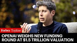 OpenAI Reportedly Weighs New Funding Round At Valuation Of Up To $1.5 Trillion