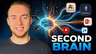 I Built My Second Brain with Claude Code + Obsidian + Skills (Here's How)