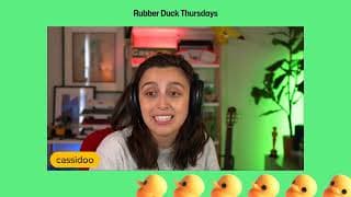 Rubber Duck Thursdays!