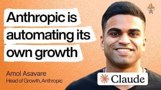 Head of Growth (Anthropic):  “Claude is growing itself at this point”