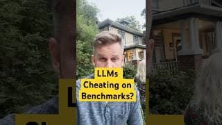 LLMs cheating on benchmarks?