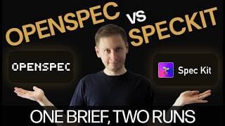 OpenSpec vs Spec Kit: Same Brief, Different Roads