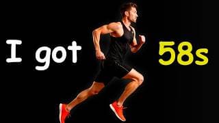 Give Me 58 Seconds And I'll Teach You To Run Dangerously Fast