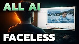 I Built a Faceless Channel in 10 Minutes!