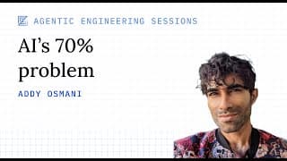 AI's 70% problem w/ Addy Osmani