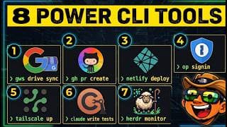 8 CLI Tools I Use Every Single Day 🔥🔥🔥🔥 in 2026 | Prevail.sh