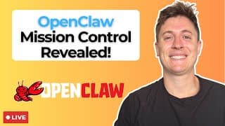 LIVE: The ULTIMATE OpenClaw Mission Control revealed!