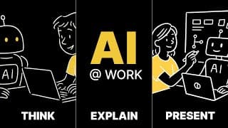 Work smarter: 3 AI habits to sharper thinking, clearer communication, and better presentations