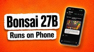 This 27B Model Shouldn't Run On Your Phone. It Does.