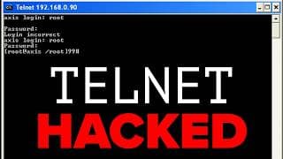 omg please stop using telnet