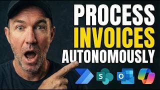 Stop Manual Invoice Entry | Build This M365 Workflow