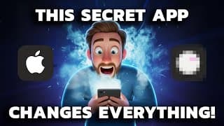 I Built an iOS App ON MY PHONE!