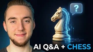 Live AI Q&A + Crushing it in Chess at the Same Time - Come Hang Out!